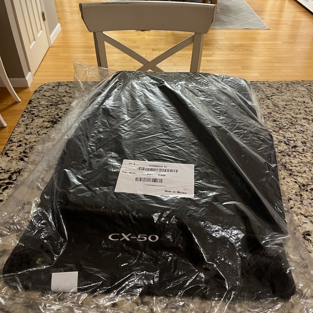 CX-50 Floor Mat Set - Black OEM